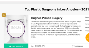 Dr. Kenneth Hughes Best Plastic Surgeon in Los Angeles for 2021